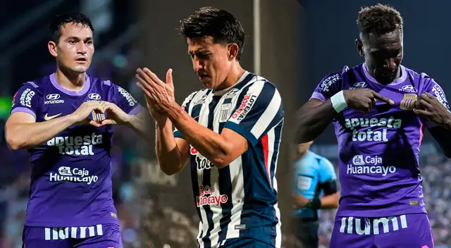 Jairo Vélez, Fernando Gaibor, Eryc Castillo, Alianza Lima Jairo Vélez, Fernando Gaibor, Eryc Castillo, Alianza Lima