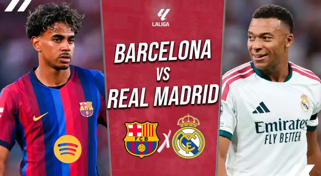 Barcelona y Real Madrid se enfrentan por LaLiga 2026-27 Barcelona y Real Madrid se enfrentan por LaLiga 2026-27