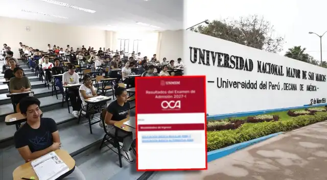 Ciencias de la Salud rendirá el examen el sábado 24 y Medicina Humana, el domingo 25 de octubre.