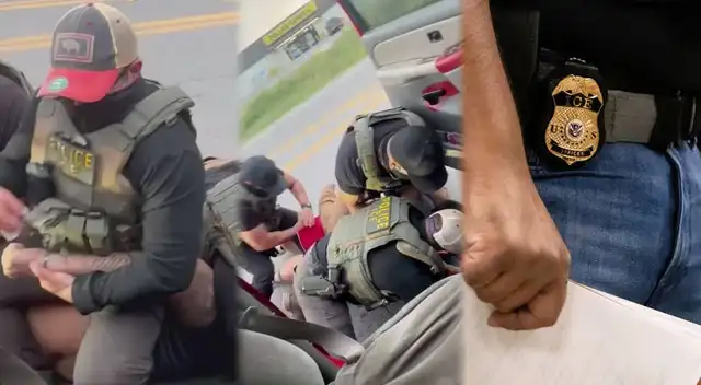 José Reyes, ciudadano estadounidense, denunció que fue detenido por agentes de ICE en Donna, Texas.