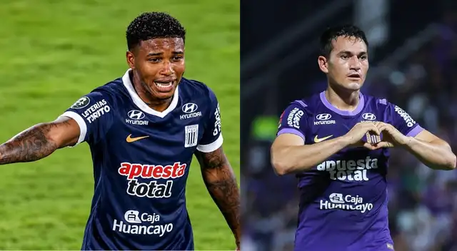 Jussepi García, Jairo Vélez, Alianza Lima Jussepi García, Jairo Vélez, Alianza Lima