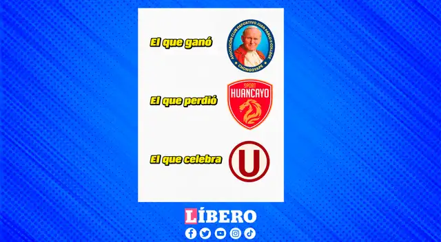 Sport Huancayo cayó 2-0 ante Juan Pablo II y los memes en redes sociales no perdonan.