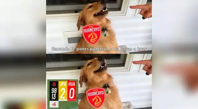 Sport Huancayo perdió 2-0 ante Juan Pablo II y las redes sociales reaccionaron con ingeniosos memes.