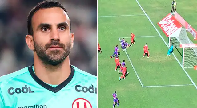 José Carvallo tuvo efusiva reacción por polémico gol de Alianza Lima José Carvallo tuvo efusiva reacción por polémico gol de Alianza Lima