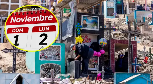 ¿El 1 y 2 de noviembre serán días libres en Perú? Conoce qué se celebra en cada fecha y si podrás descansar. ¿El 1 y 2 de noviembre serán días libres en Perú? Conoce qué se celebra en cada fecha y si podrás descansar.