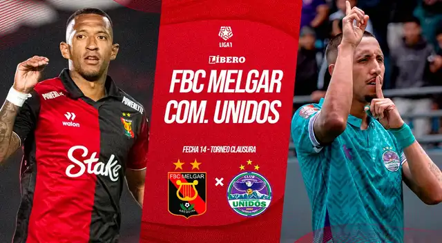 Melgar vs Comerciantes Unidos EN VIVO por la fecha 14 del Torneo Clausura