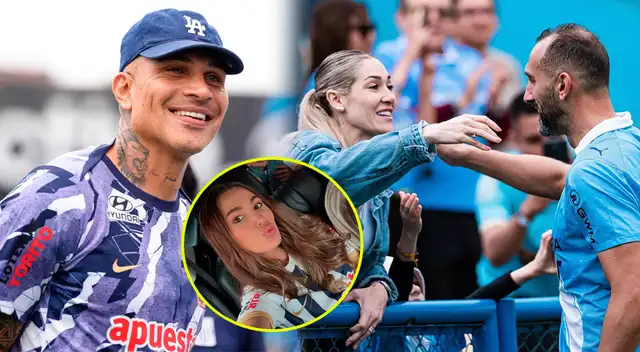 Ana Paula Consorte acusa a esposa de Hernán Barcos de mandarle besos a Paolo Guerrero. Ana Paula Consorte acusa a esposa de Hernán Barcos de mandarle besos a Paolo Guerrero.