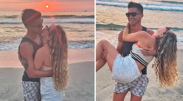  Rodrigo Cuba y Ale Venturo celebran su amor.   
