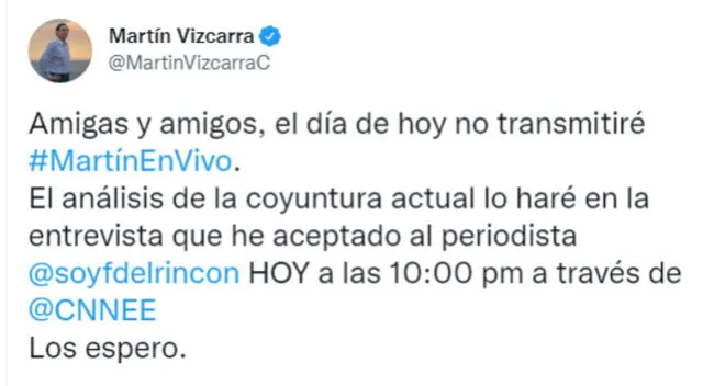 Martín Vizcarra. Martín Vizcarra.