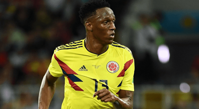 Yerry Mina jugó en FC Barcelona Yerry Mina jugó en FC Barcelona
