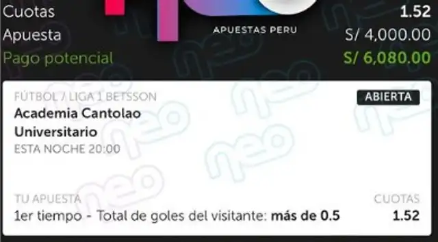 Universitario vs. Cantolao