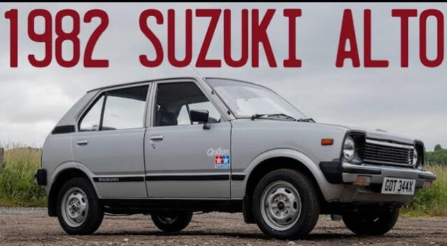 Daewoo se inspiró en el Suzuki 1982. / Foto: Suzuki