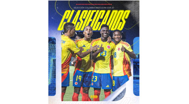 Colombia clasificó al hexagonal final y lo anunció en sus redes sociales    