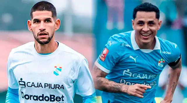 Luis Abram, Yoshimar Yotún, Sporting Cristal Luis Abram, Yoshimar Yotún, Sporting Cristal