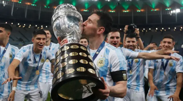 Argentina campeón de la Copa América 2021
