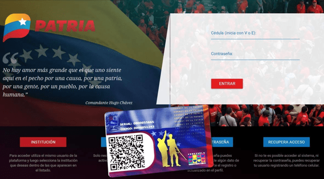 sistema patria