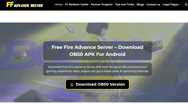 Free Fire Advance Server