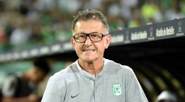Juan Carlos Osorio como DT de Atlético Nacional.