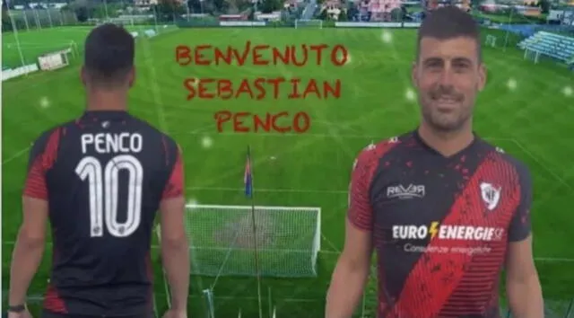 Sebastián Penco en Nuova Florida.