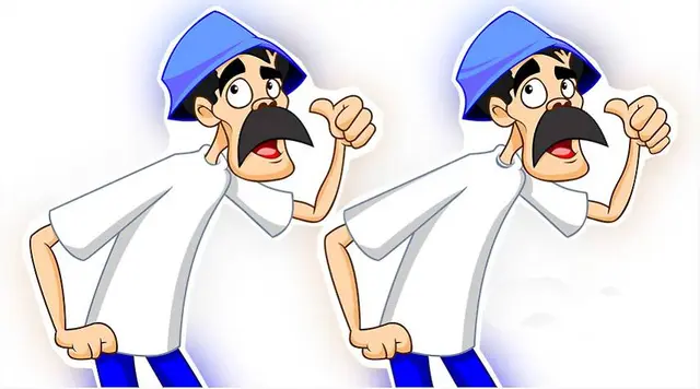 Encuentra 5 diferencia en el acertijo visual