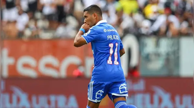 Cristian Palacios es una de las figuras de la U. de Chile.