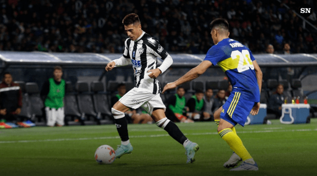 Boca Juniors contra Central Córdoba en el 2022.