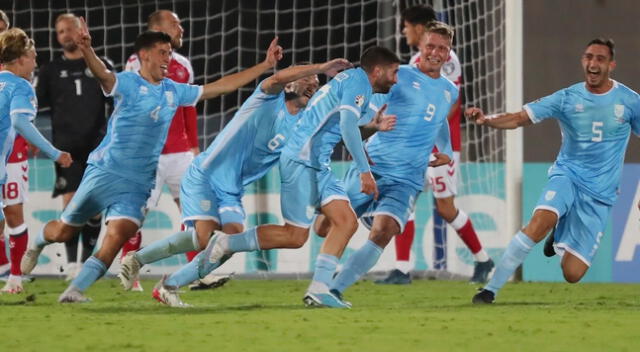 Selección peruana, San Marino Selección peruana, San Marino