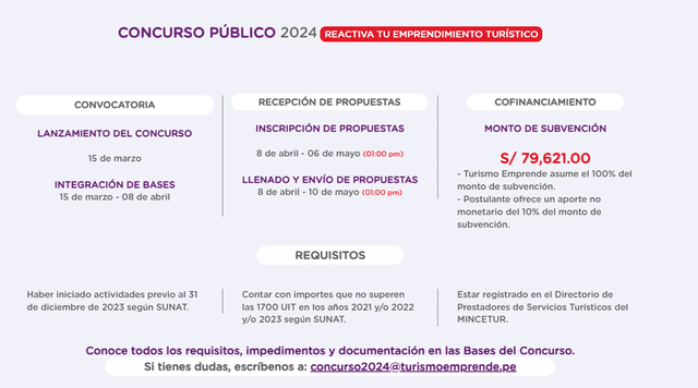 Bono emprendedor 2024