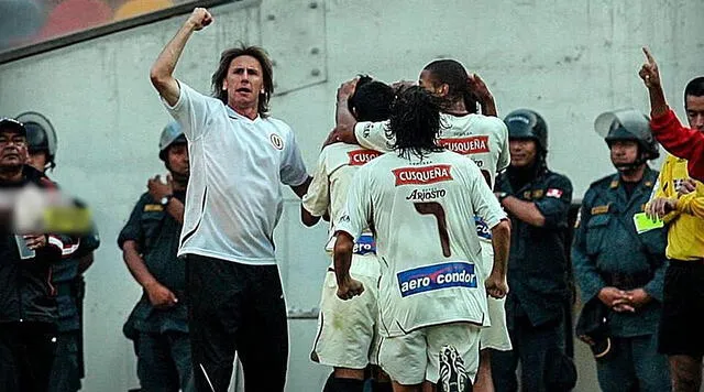Gareca campeón con Universitario.  