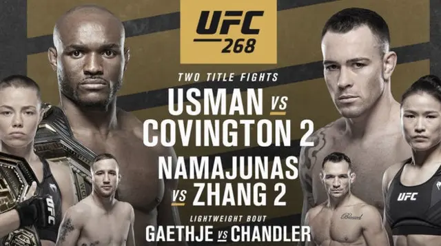 ufc 268 en vivo usman vs covington 2