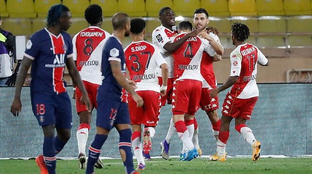 Mónaco le ganó a 3-1 a PSG en el 2016.