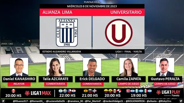 Alianza Lima vs Universitario Alianza Lima vs Universitario