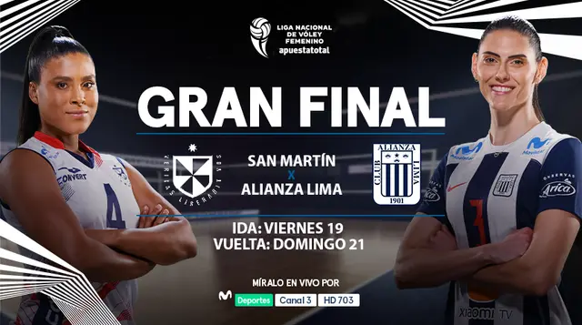 Alianza Lima vs San Martín EN VIVO por Liga Nacional de Vóley