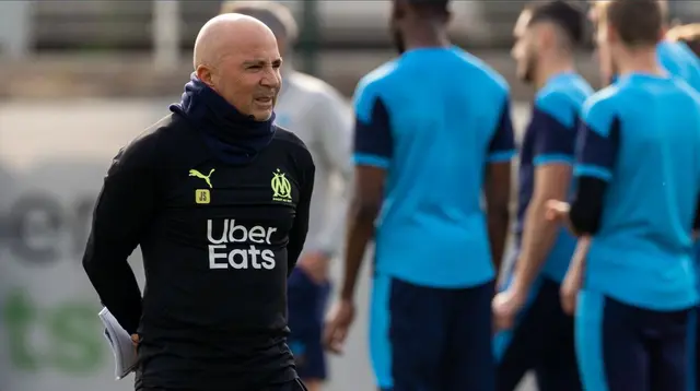  Jorge Sampaoli DT del Olympique de Marsella.   