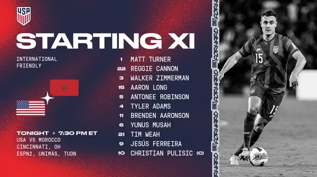 Once de Estados Unidos<br>   