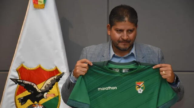 Villegas tomó el mando de la selección boliviana en julio de este año.