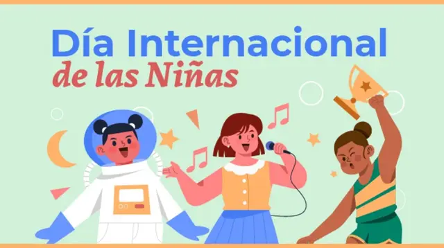 Imagen para celebrar el Día Internacional de la Niña<br> Imagen para celebrar el Día Internacional de la Niña<br>
