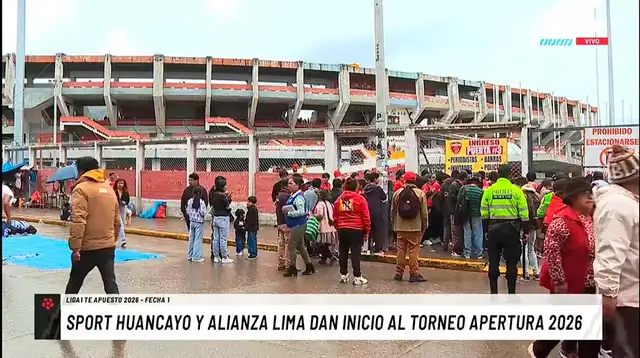 L1 MAX, Alianza Lima vs Sport Huancayo