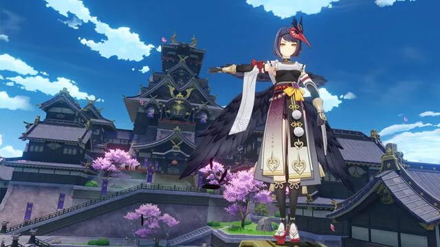 genshin impact kujou sara