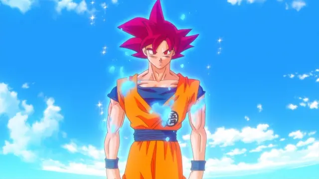 Gokú super saiyajin rojo Gokú super saiyajin rojo