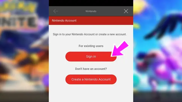 pokemon unite compartir datos nintendo switch movil smartphone