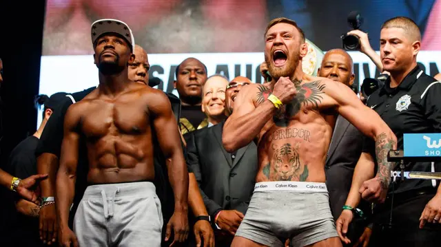 Conor McGregor Floyd Mayweather Conor McGregor Floyd Mayweather