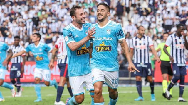 Sporting Cristal venciendo 0-1 a Alianza Lima en Matute. | <em>@LigaFutProf</em>    
