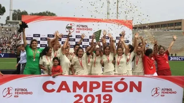 Universitario fue campeón femenino en el 2019.