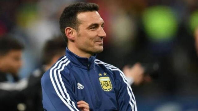  Scaloni es el DT de Argentina más joven en ganar una Copa del Mundo. Foto: Libero.    