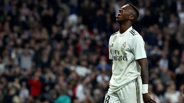 Vinicius quiso anotar, pero el gol le fue esquivo. Vinicius quiso anotar, pero el gol le fue esquivo.