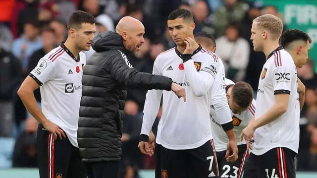 Cristiano Ronaldo no se llevó bien con Ten Hag en el United. Cristiano Ronaldo no se llevó bien con Ten Hag en el United.