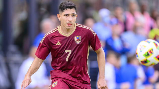 Jefferson Savarino en la selección venezolana.