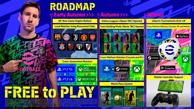 Pes ahora se llamará eFootball | Foto: Konami   