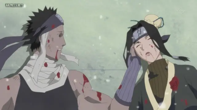 Zabuza junto a Haku.   